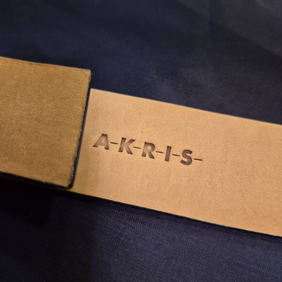 AKRIS Women's Leather Belt - Picture 2 of 13